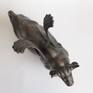 Heavenly bull from the epic of Gilgamesh. Power and fury rushing to meet fate.
Editions 1 to 12 are available for sale to the public.