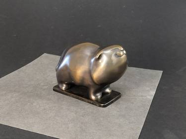 Original Figurative Animal Sculpture by Andrei Dolidze