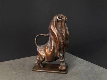Original Art Deco Animal Sculpture by Andrei Dolidze