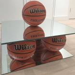 Mirror Balls I (Basketball) by Aaron Miller