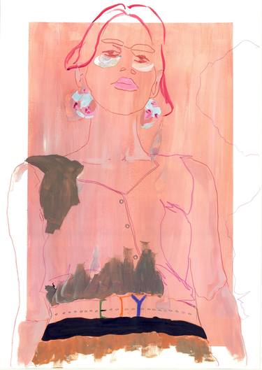 Original Fashion Drawings by Mo Adams