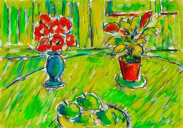 Print of Expressionism Home Paintings by Jean Mirre