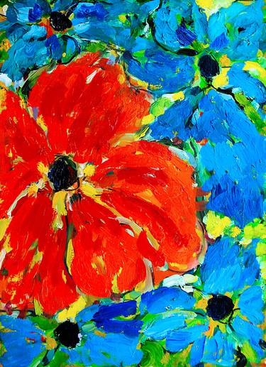 Print of Floral Paintings by Jean Mirre