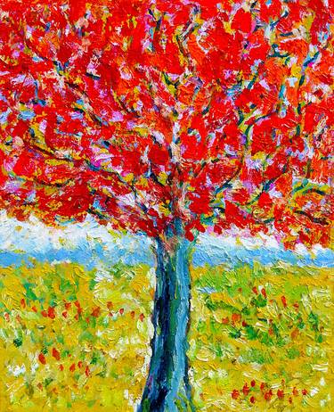 Original Tree Paintings by Jean Mirre