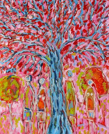 Original Tree Paintings by Jean Mirre