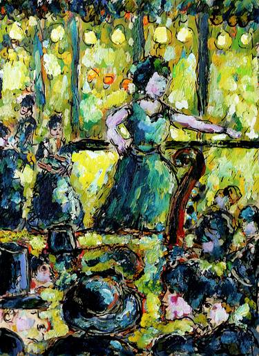 Print of Expressionism Music Paintings by Jean Mirre