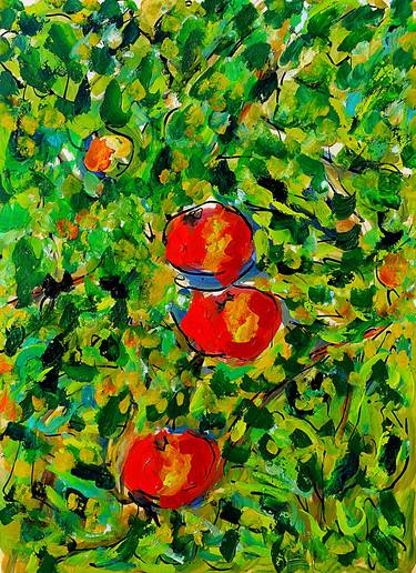 Original Expressionism Floral Paintings by Jean Mirre