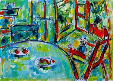 Original Expressionism Home Paintings by Jean Mirre
