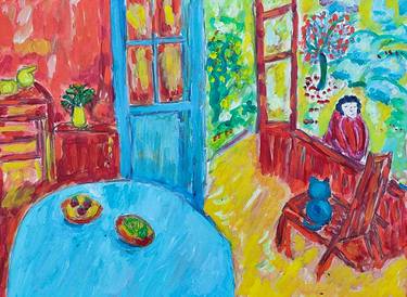 Print of Home Paintings by Jean Mirre