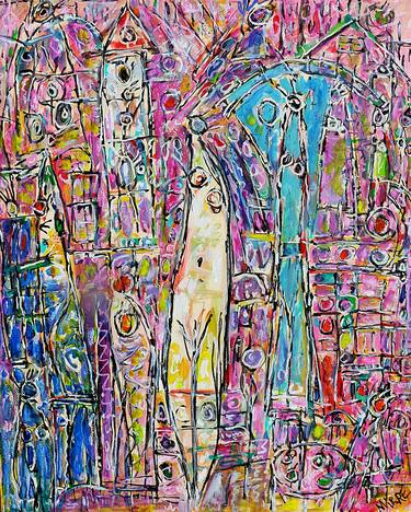 Original Impressionism Landscape Painting by Jean Mirre