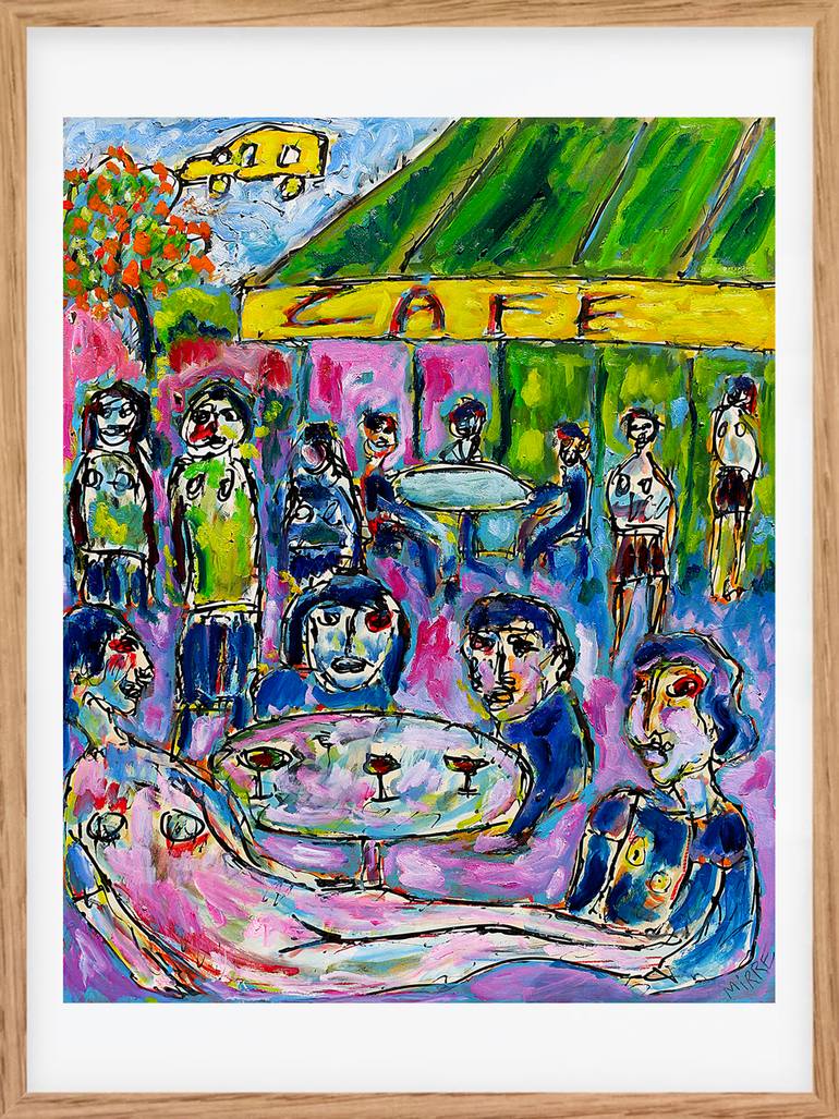 Original Impressionism Landscape Painting by Jean Mirre