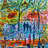 Place Dauphine by Jean Mirre
