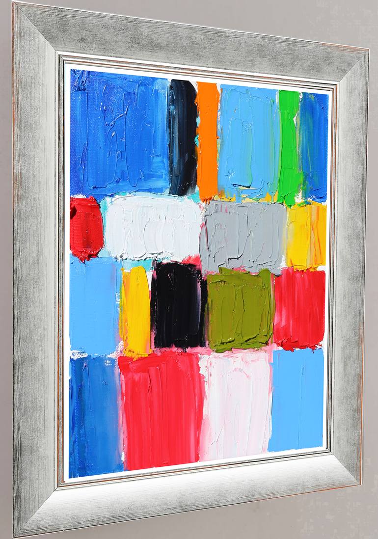 Original Abstract Painting by Jean Mirre