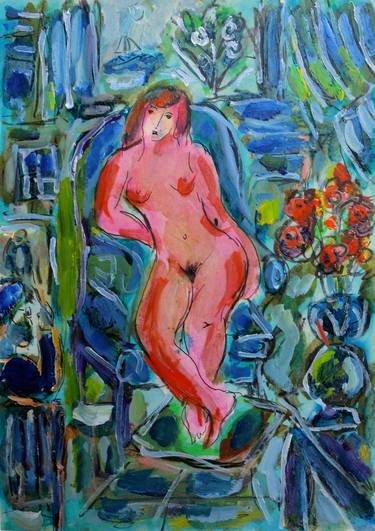 Print of Nude Paintings by Jean Mirre