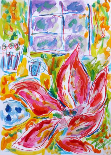 Print of Expressionism Home Paintings by Jean Mirre