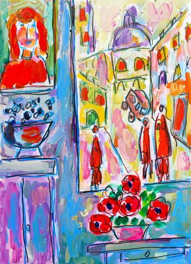 Print of Expressionism Home Paintings by Jean Mirre