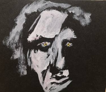 Print of Expressionism Portrait Paintings by Andrea Fieni
