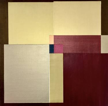 Print of Minimalism Geometric Paintings by Barbara Kerwin