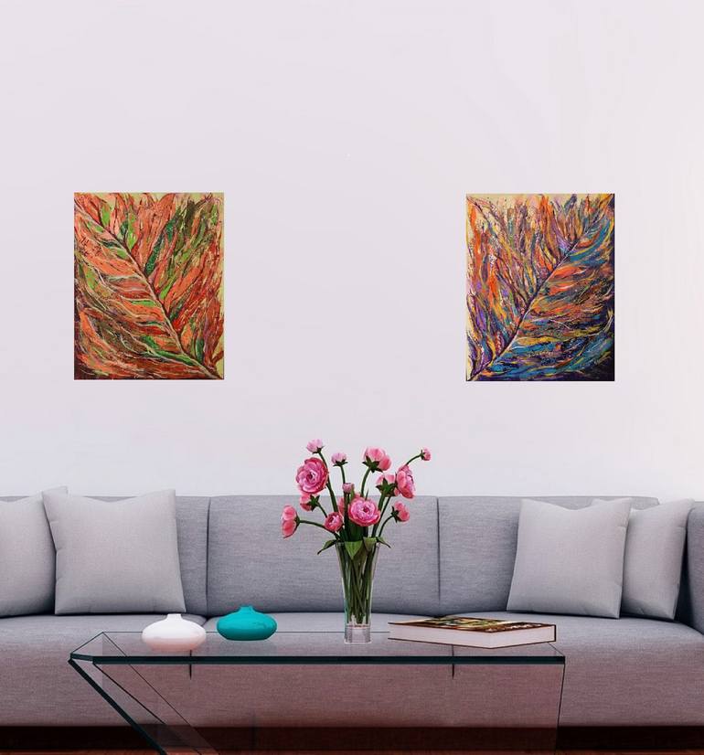 Original Interiors Painting by Julia Leon