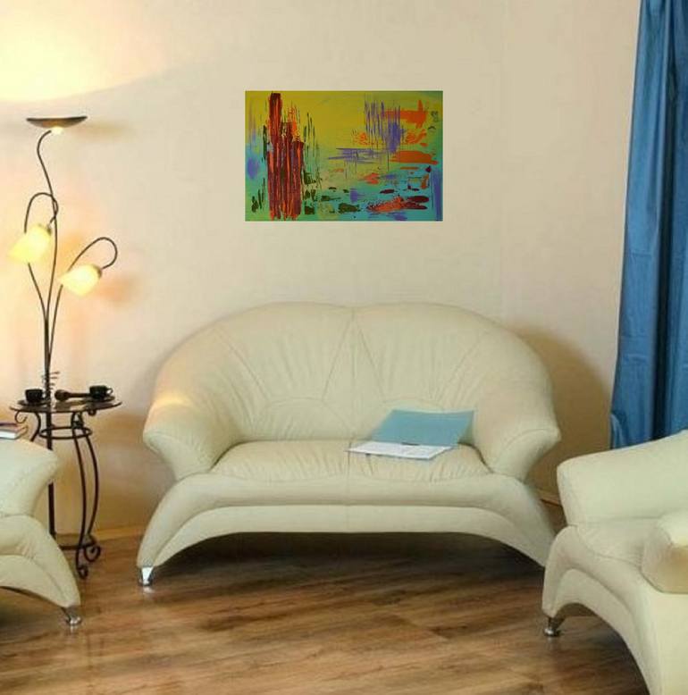 Original Abstract Painting by Julia Leon