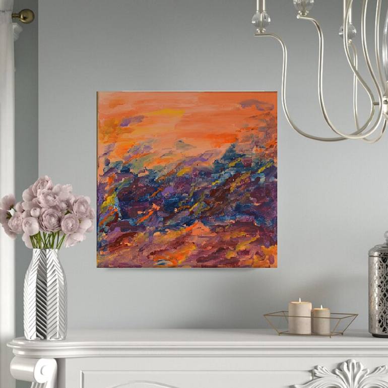 Original Abstract Painting by Julia Leon