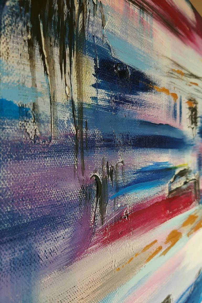 Original Conceptual Abstract Painting by Julia Leon