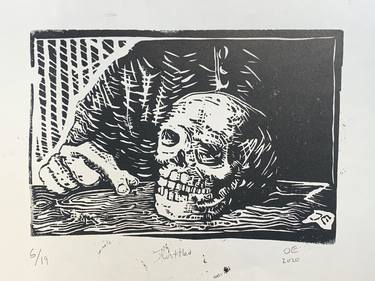 Print of Figurative Mortality Printmaking by Oscar Econome