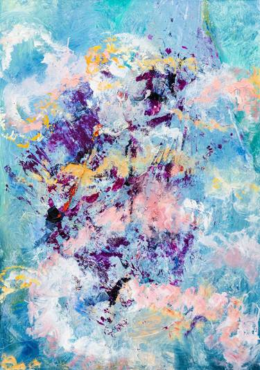 Original Fine Art Abstract Painting by Anastasia Kucherenko