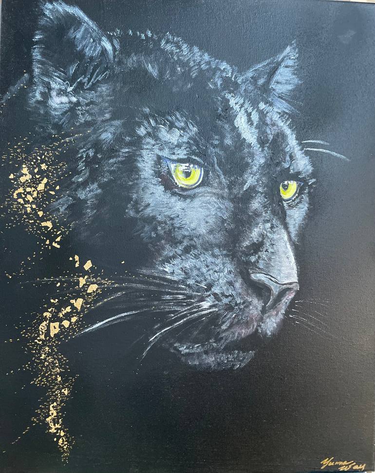 Original Figurative Animal Painting by Yunna Way