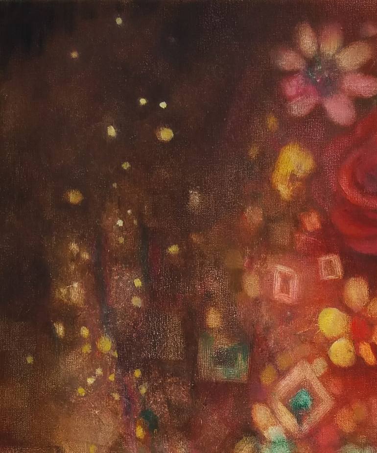 Original Art Deco Women Painting by Penka Stoyanova
