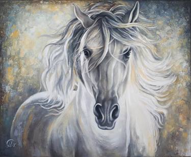 Print of Horse Paintings by Penka Stoyanova