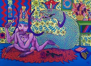 Original Popular culture Paintings by Kubilay Aksaya