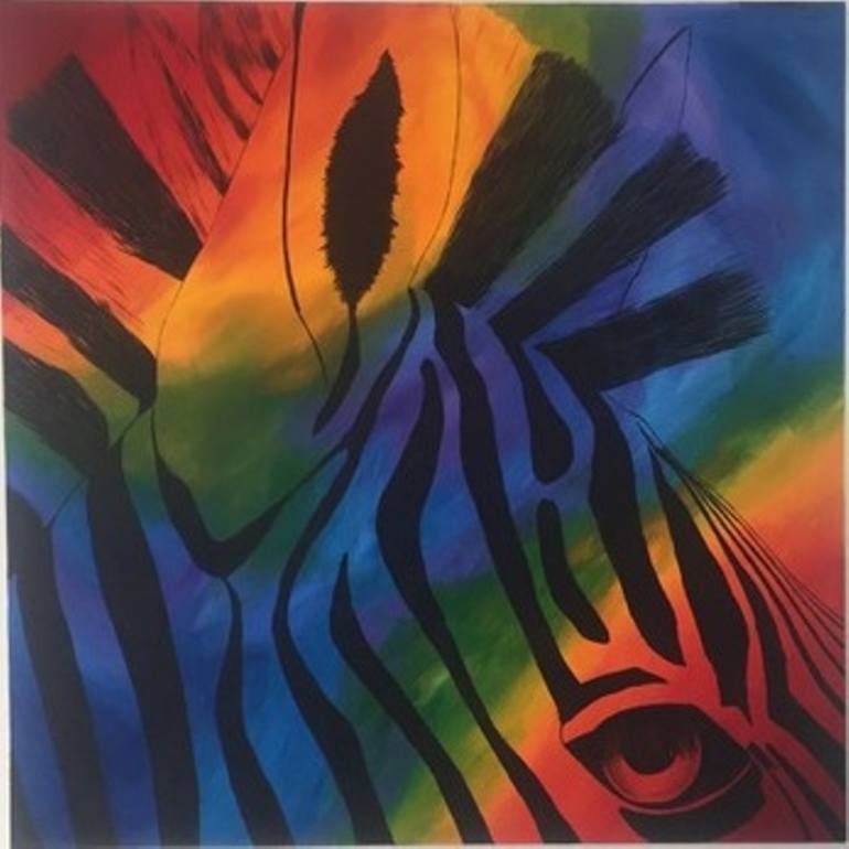 Zebras African Sun Painting By Annette Kieser Saatchi Art