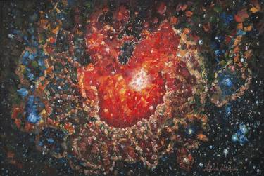Print of Impressionism Outer Space Paintings by Mykola Polishchuk