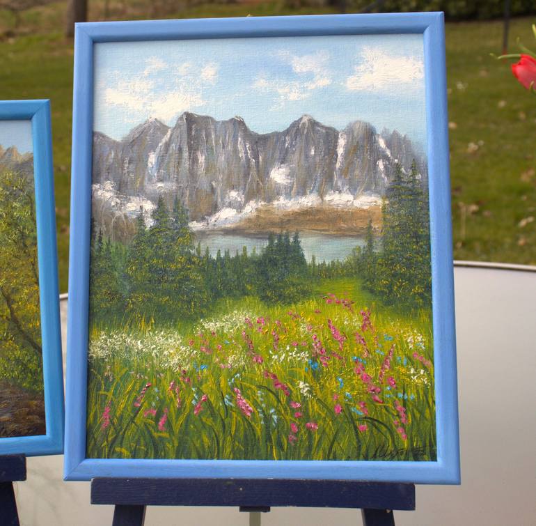 Original Contemporary Landscape Painting by Ludmilla Ukrow