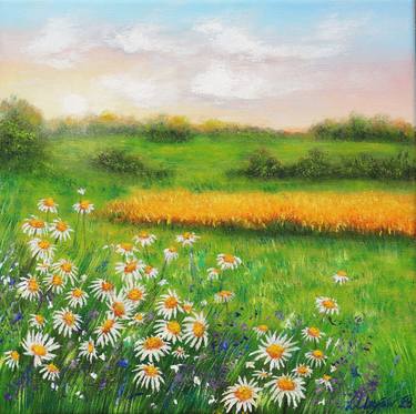 Original Fine Art Landscape Paintings by Ludmilla Ukrow