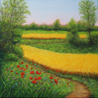 Original Fine Art Landscape Paintings by Ludmilla Ukrow