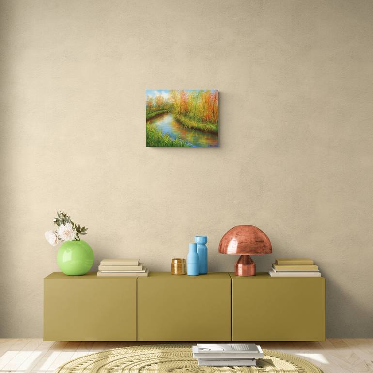 Original Contemporary Landscape Painting by Ludmilla Ukrow