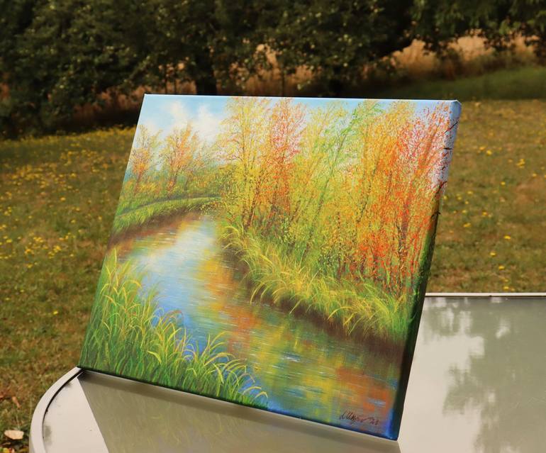 Original Contemporary Landscape Painting by Ludmilla Ukrow