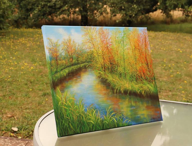 Original Contemporary Landscape Painting by Ludmilla Ukrow