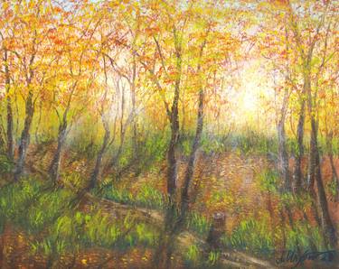 Original Impressionism Landscape Paintings by Ludmilla Ukrow