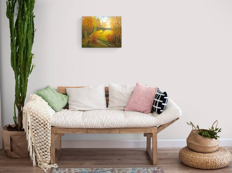 Original Contemporary Landscape Painting by Ludmilla Ukrow