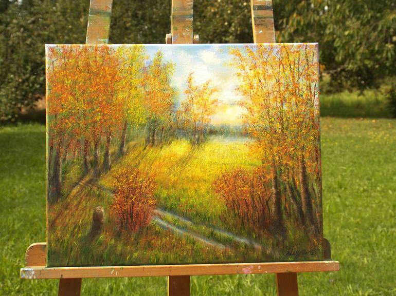 Original Contemporary Landscape Painting by Ludmilla Ukrow