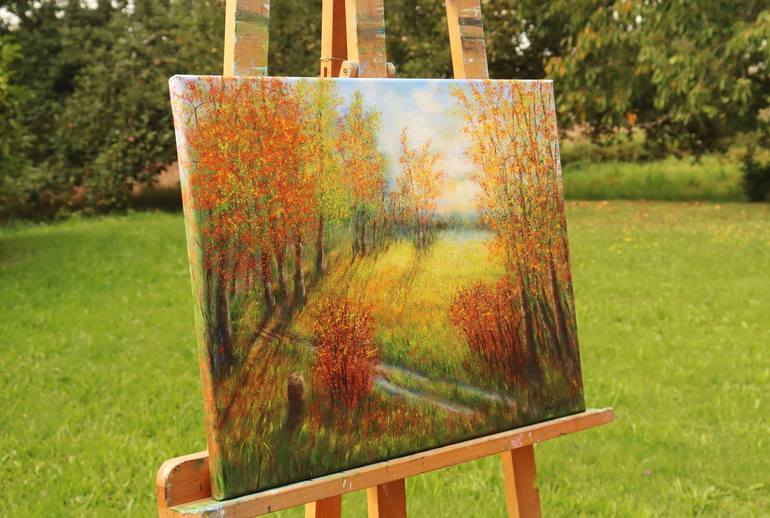Original Contemporary Landscape Painting by Ludmilla Ukrow
