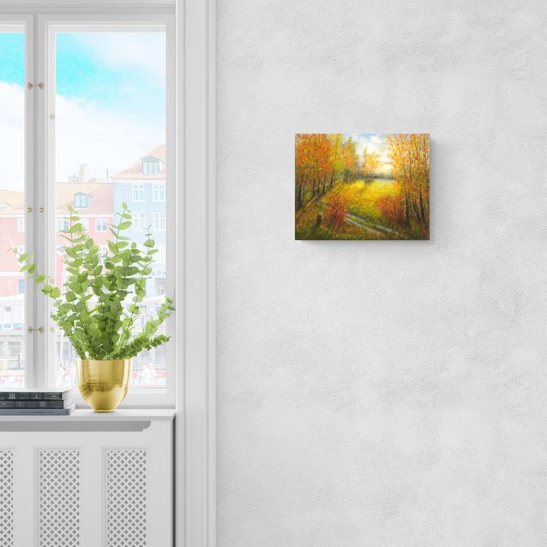 Original Contemporary Landscape Painting by Ludmilla Ukrow