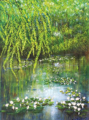 Original Impressionism Landscape Paintings by Ludmilla Ukrow