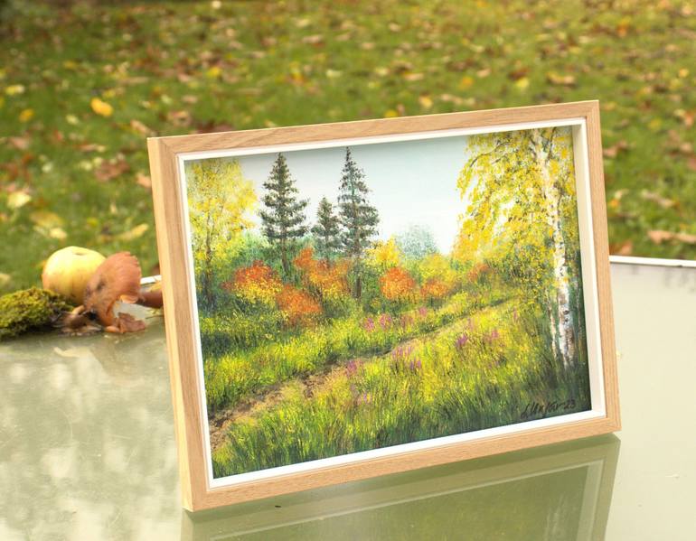 Original Contemporary Landscape Painting by Ludmilla Ukrow