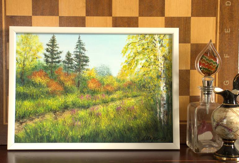 Original Contemporary Landscape Painting by Ludmilla Ukrow