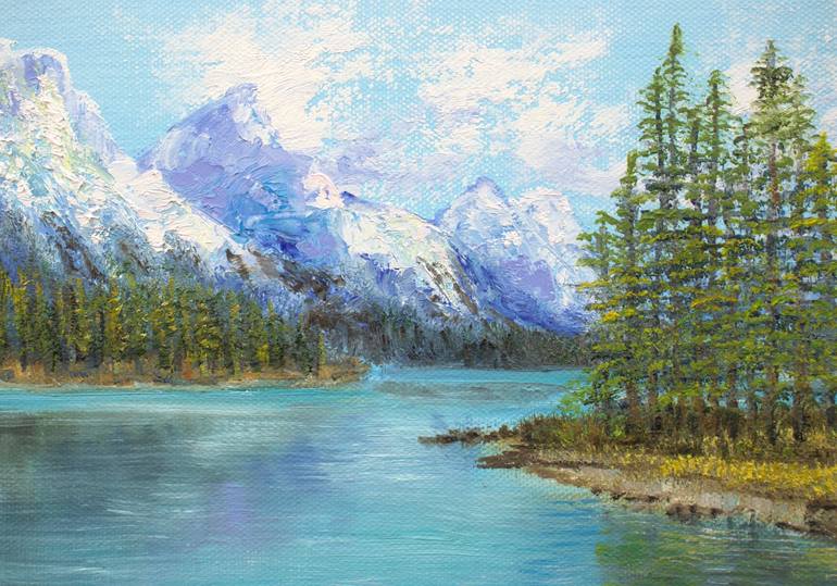 Original Contemporary Landscape Painting by Ludmilla Ukrow