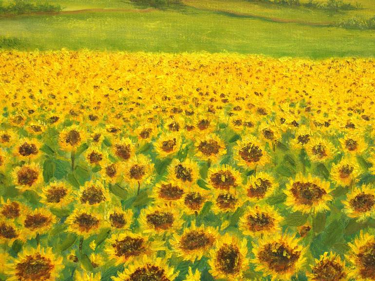 Original Impressionism Landscape Painting by Ludmilla Ukrow